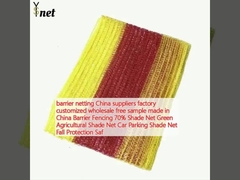 barrier netting China suppliers factory customized wholesale free sample made in China Barrier Fencing 70% Shade Net Green Agricultural Shade Net Car Parking Shade Net Fall Protection Saf