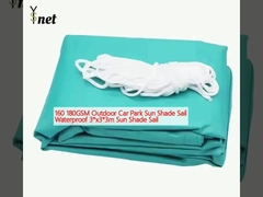 160 180GSM Outdoor Car Park Sun Shade Sail Waterproof 3*x3*3m Sun Shade Sail