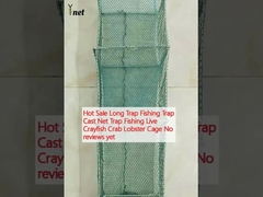 Hot Sale Long Trap Fishing Trap Cast Net Trap Fishing Live Crayfish Crab Lobster Cage No reviews yet