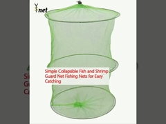 Simple Collapsible Fish and Shrimp Guard Net Fishing Nets for Easy Catching