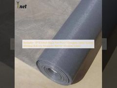 Bestseller 18*16 Mesh Black Fire Proof Fiberglass Insect Screen Window Balcony Mosquito Net for Window Screen